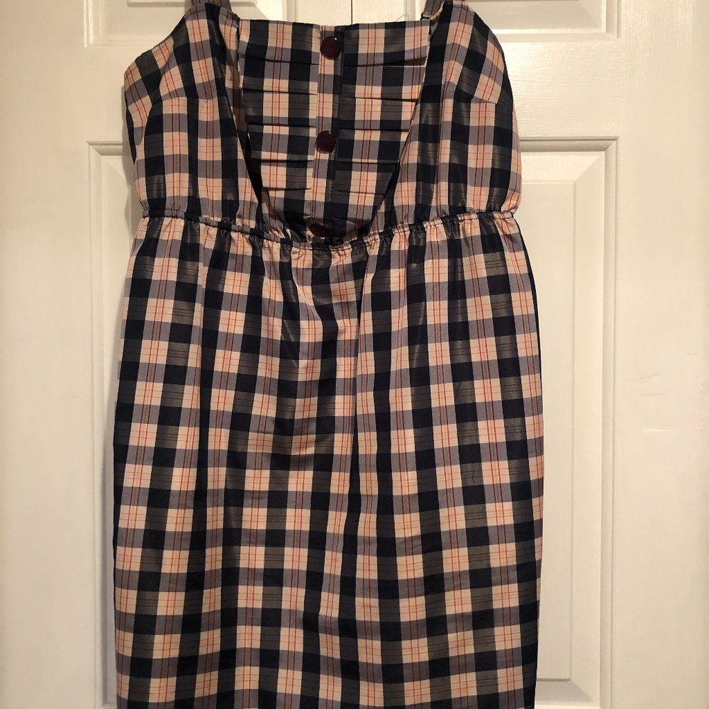 Anthropologie Maeve Plaid Dress